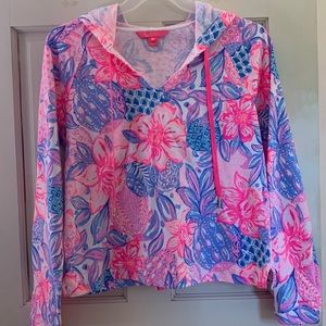 Lily Pulitzer hooded top